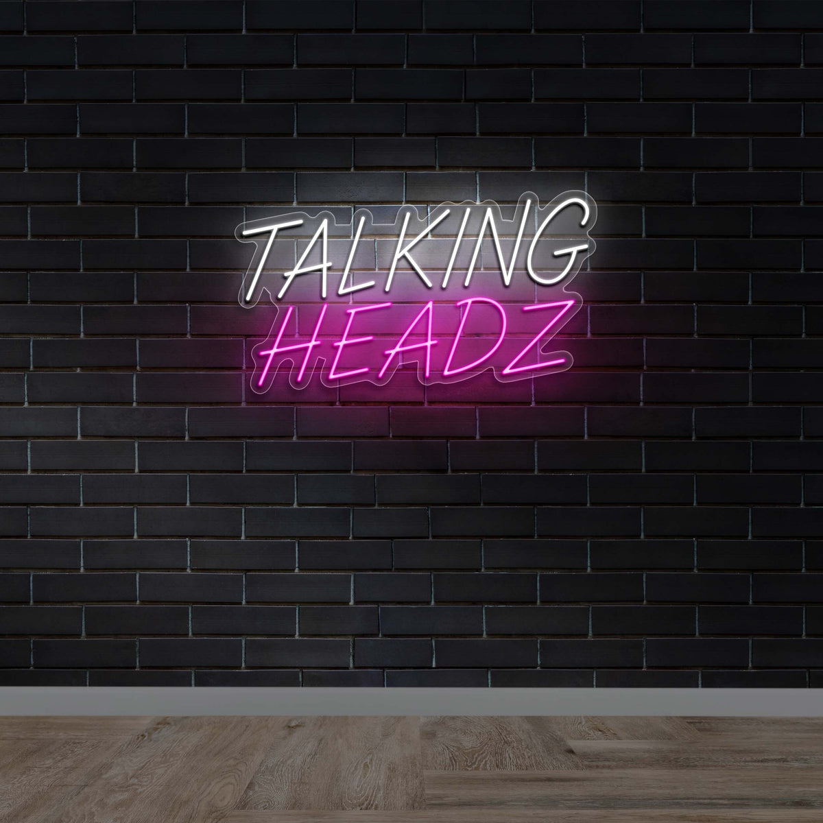 TALKING HEADZ - Premium Neon Artwork