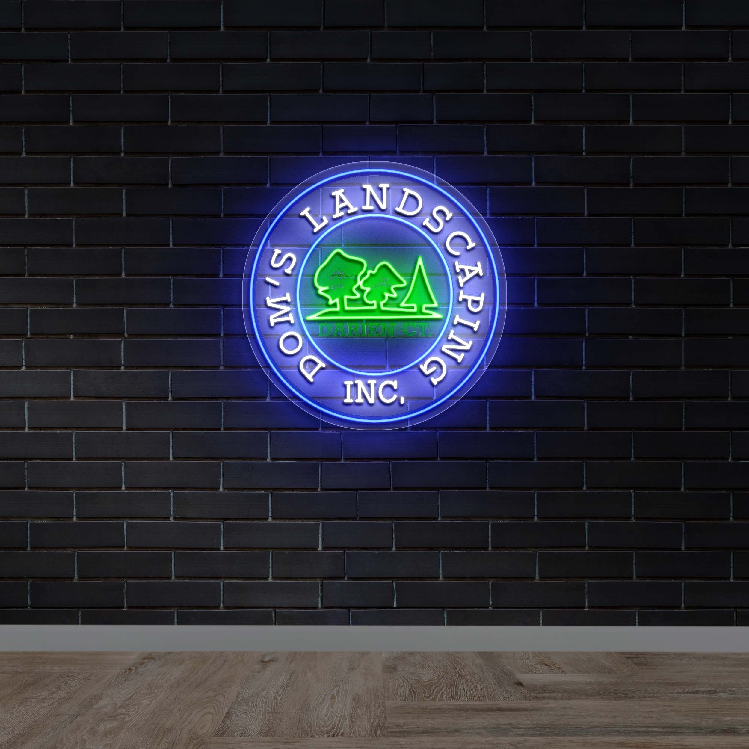 Dom’s Landscaping Inc. - Premium Neon Artwork