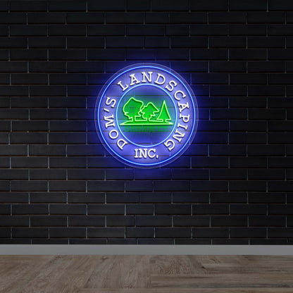 Dom’s Landscaping Inc. - Premium Neon Artwork