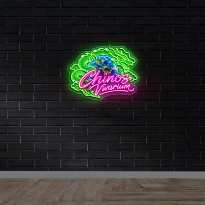 Chinos Vivarium - Premium Neon Artwork