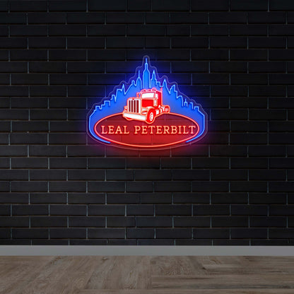 LEAL PETERBILT - Premium Neon Artwork