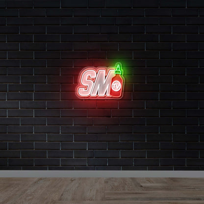 SM TV - Premium Neon Artwork
