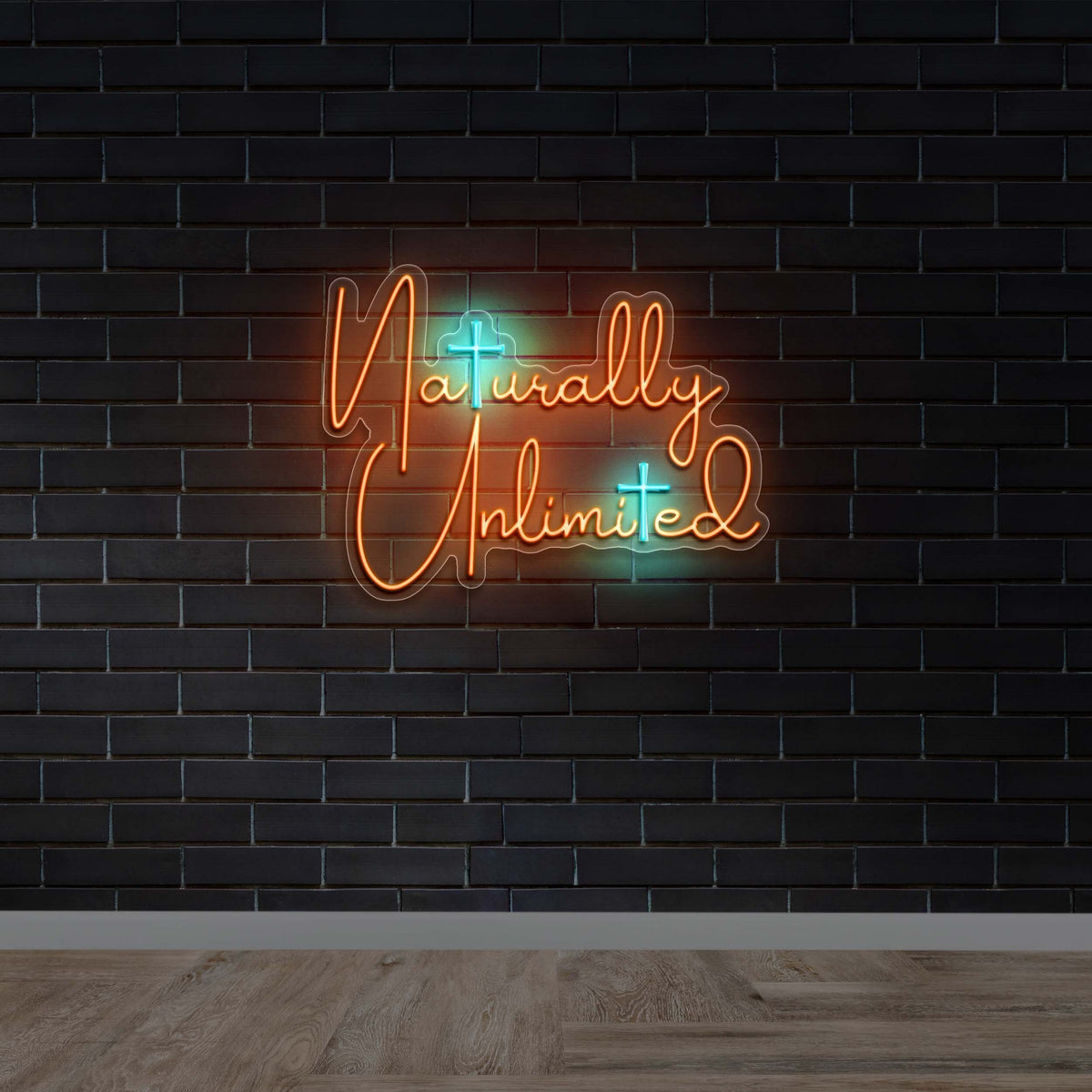 Naturally Unlimited - Premium Neon Artwork