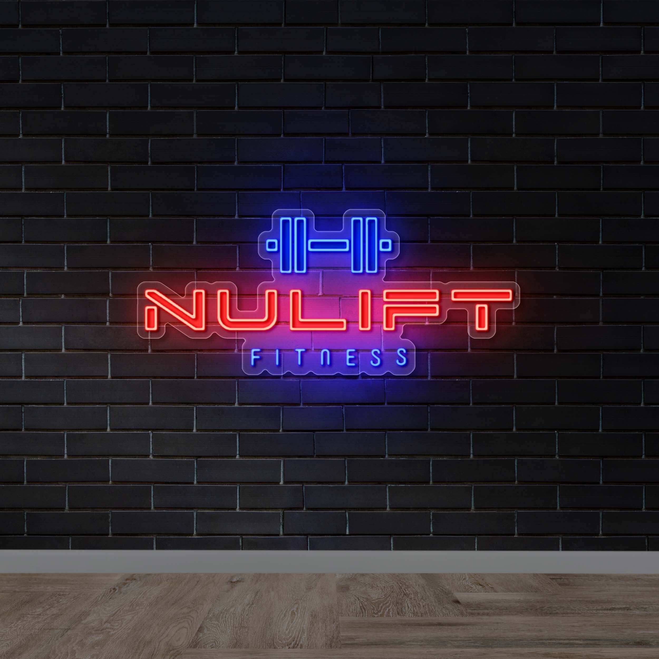 NU LIFT FITNESS -  Premium Neon Artwork