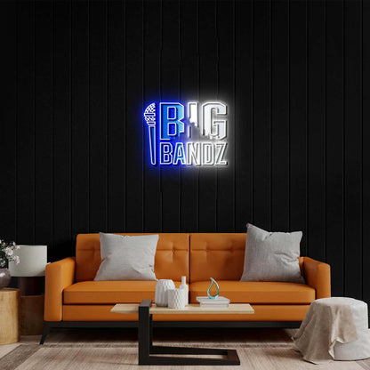BIG BANDZ - Premium Neon Artwork