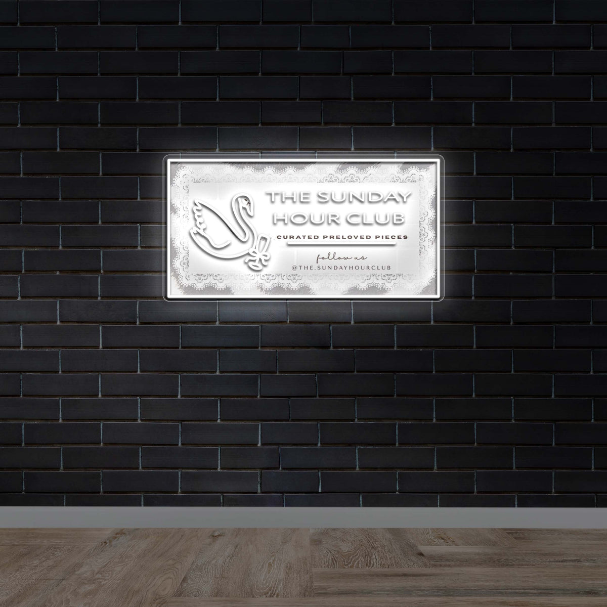 The Sunday Hour Club - Premium Neon Artwork