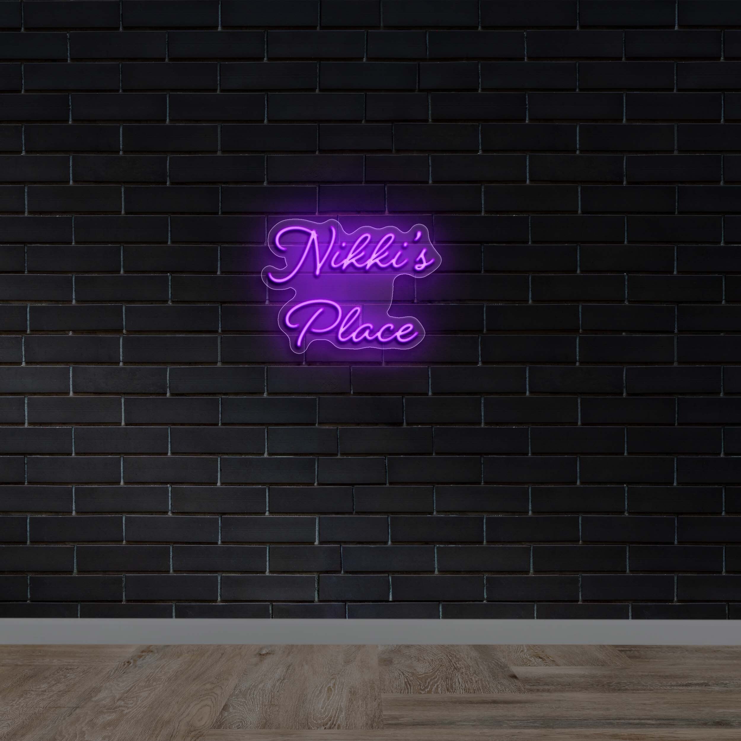 Nikki's Place - Premium Neon Artwork