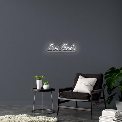 Los Alex's - Premium Neon Artwork
