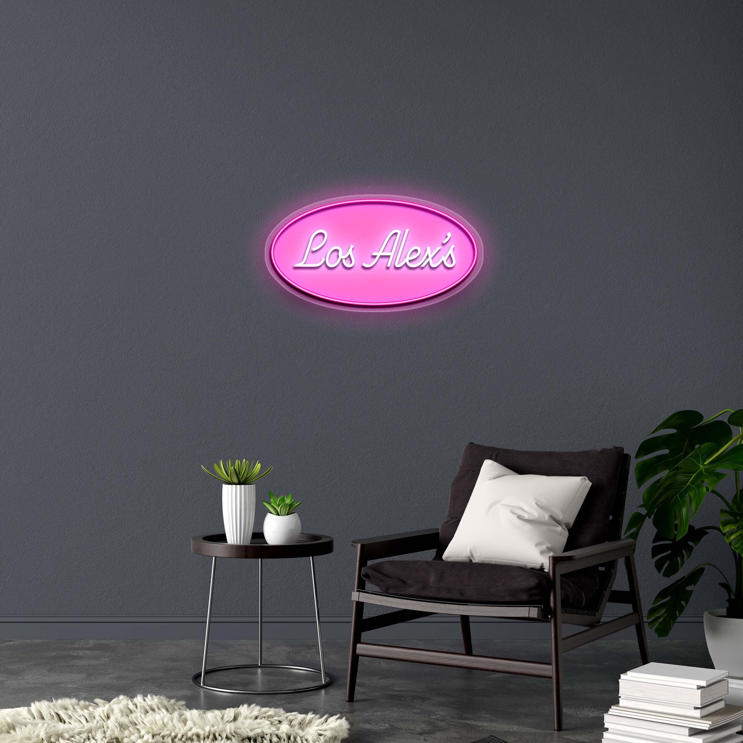 Los Alex's (version 2) - Premium Neon Artwork