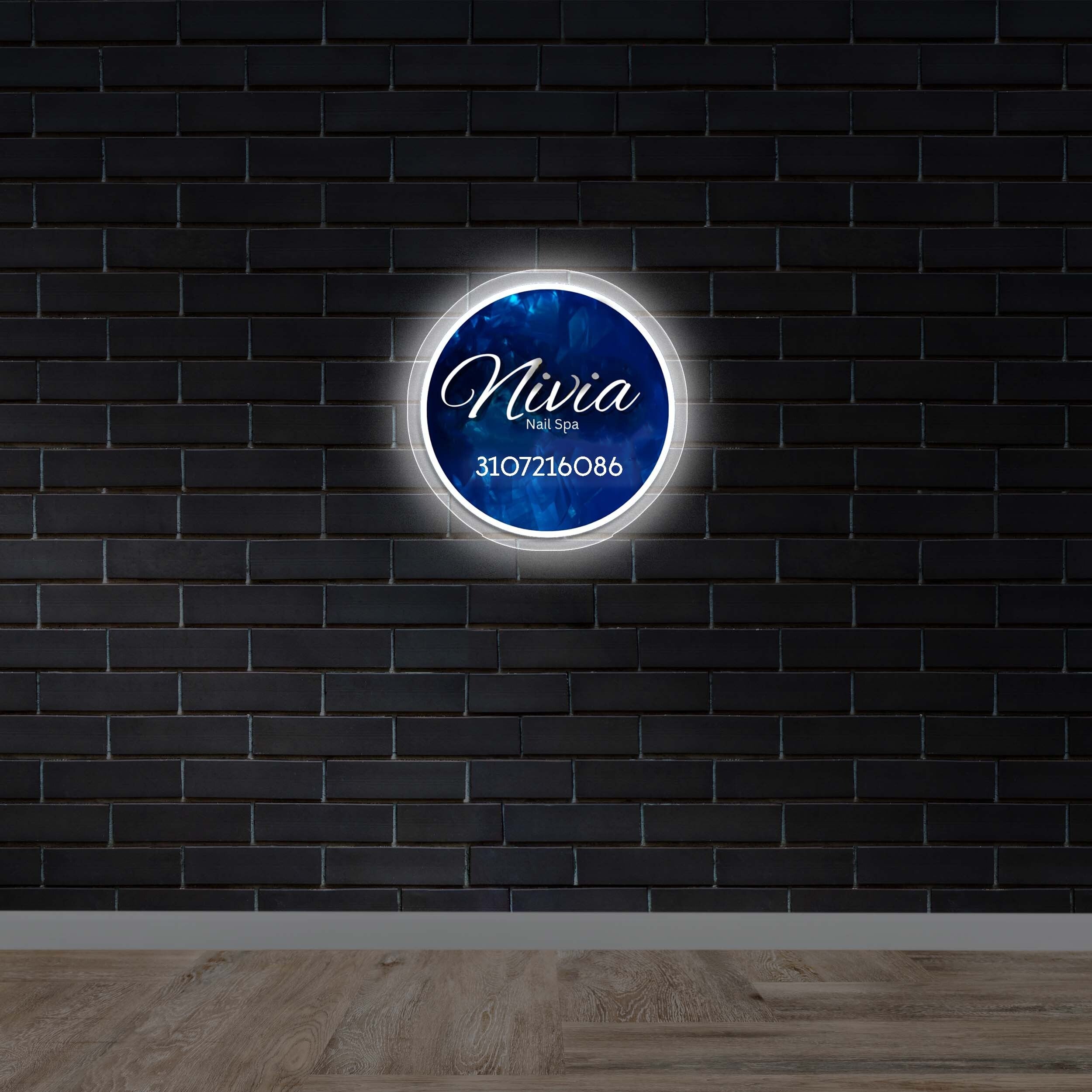 Nivia | 2nd Backlit Version - Premium Neon Artwork