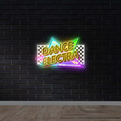 Dance Electra - Premium Neon Artwork