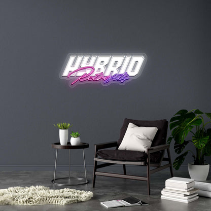 HYBRID Retrofits - Premium Neon Artwork
