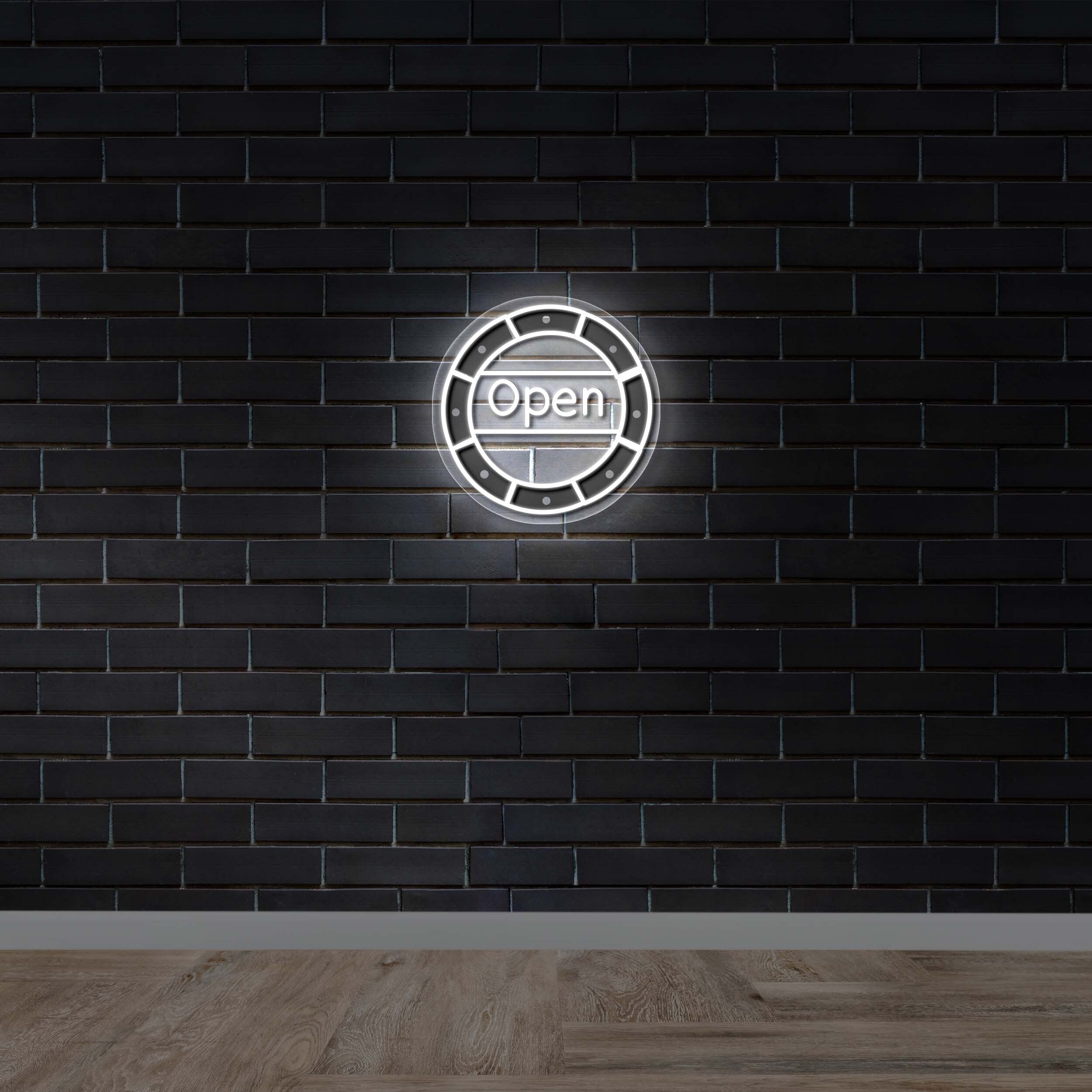 Open - Premium Neon Artwork