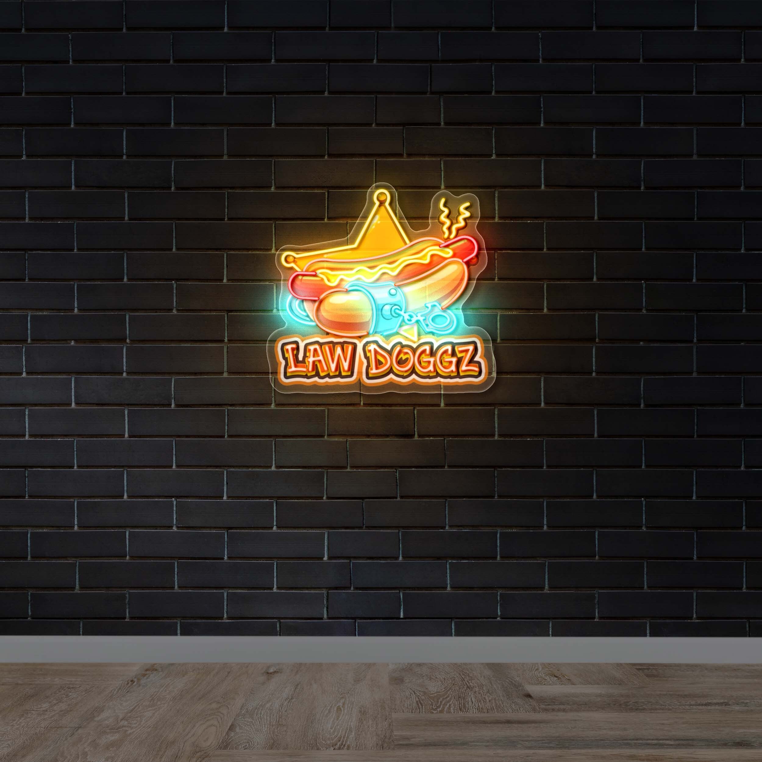 LAW DOGGZ | 2nd version - Premium Neon Artwork