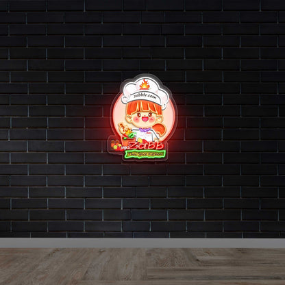 Zabb Thai Spice Kitchen - Premium Neon Artwork
