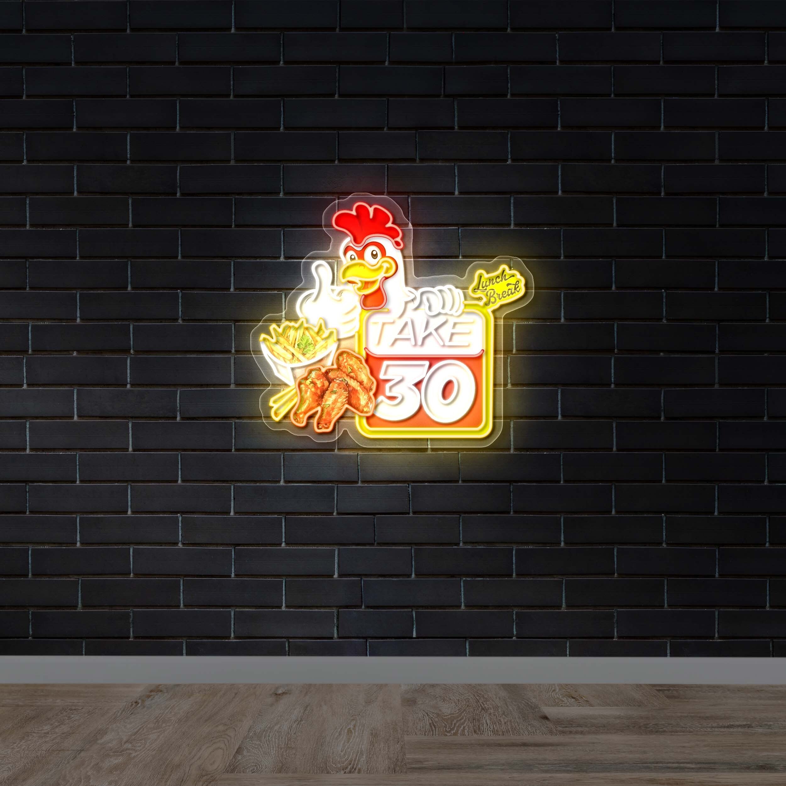 Take 30 - Premium Neon Artwork