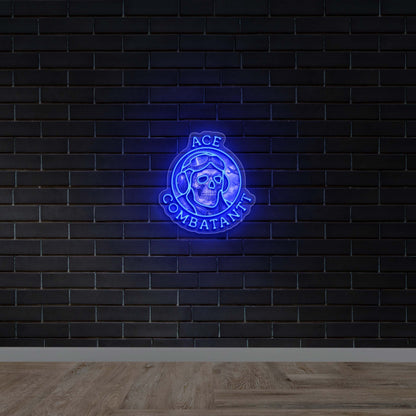 ACE COMBATANTT - Premium Neon Artwork