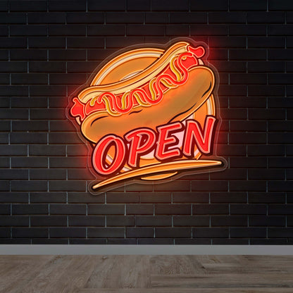 Rustic Deli & Sandwich - Premium Neon Artwork