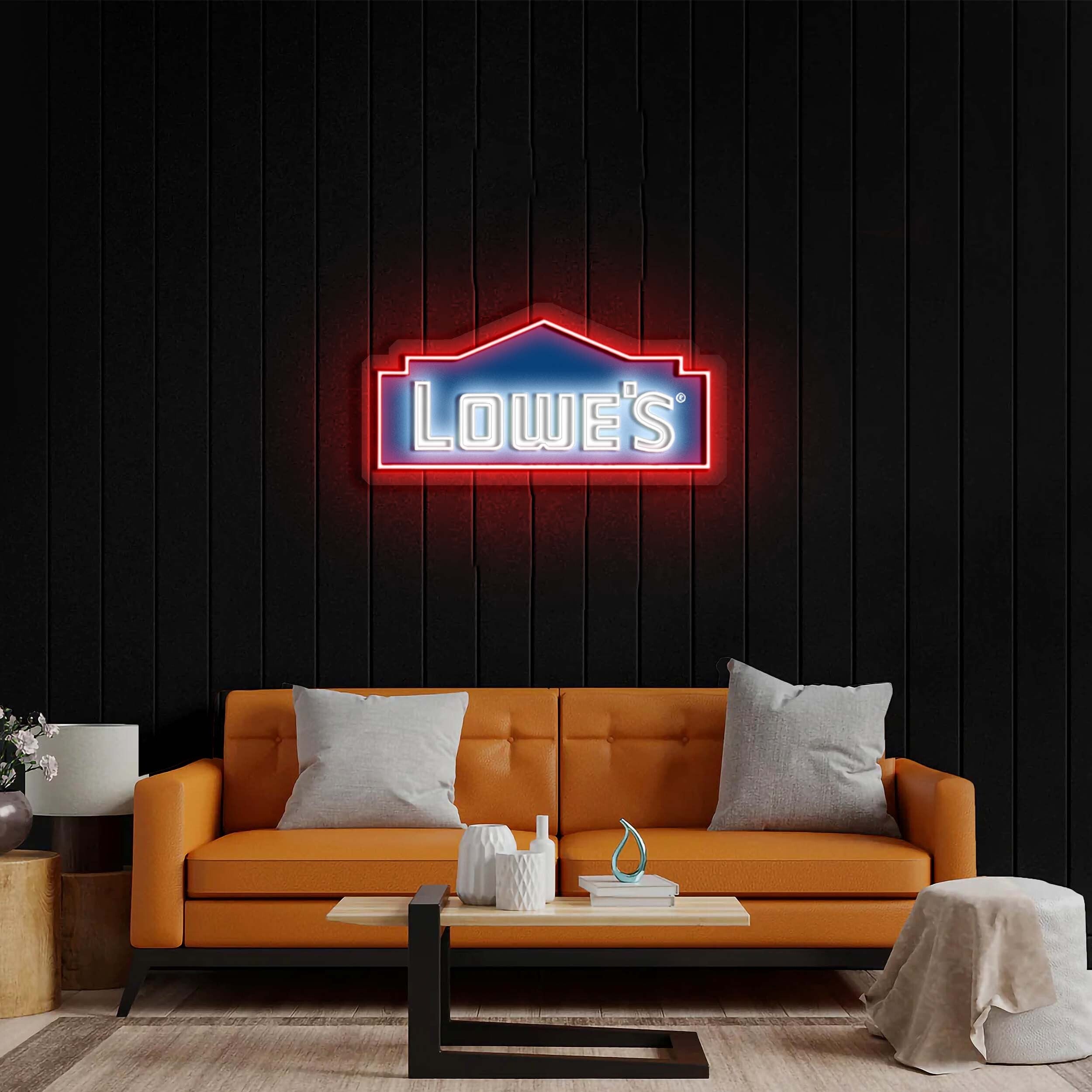 LOWE'S - Premium Neon Artwork