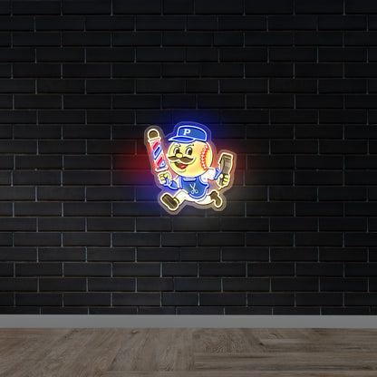 PACDABARBER logo only - Premium Neon Artwork