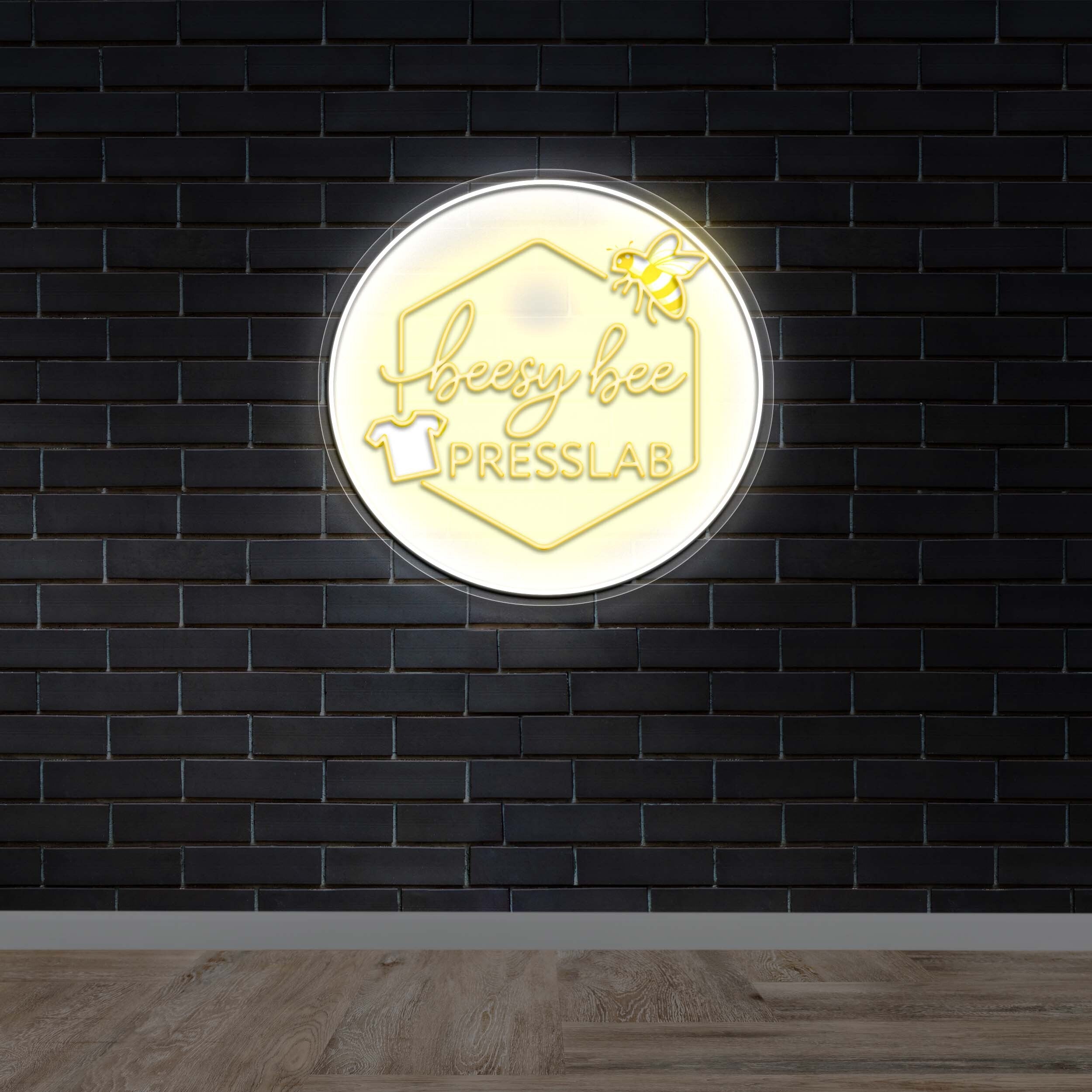 Beezy Bee Presslab - Premium Neon Artwork