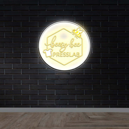 Beezy Bee Presslab - Premium Neon Artwork