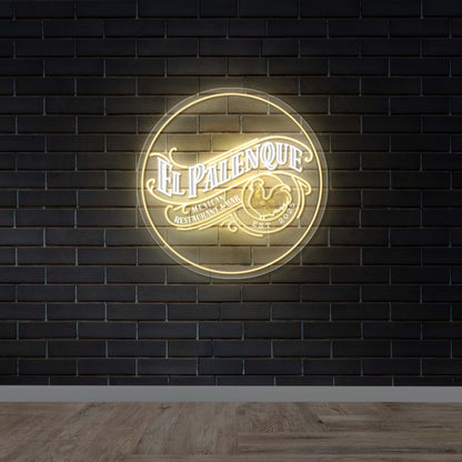 EL PALENQUE - Premium Neon Artwork