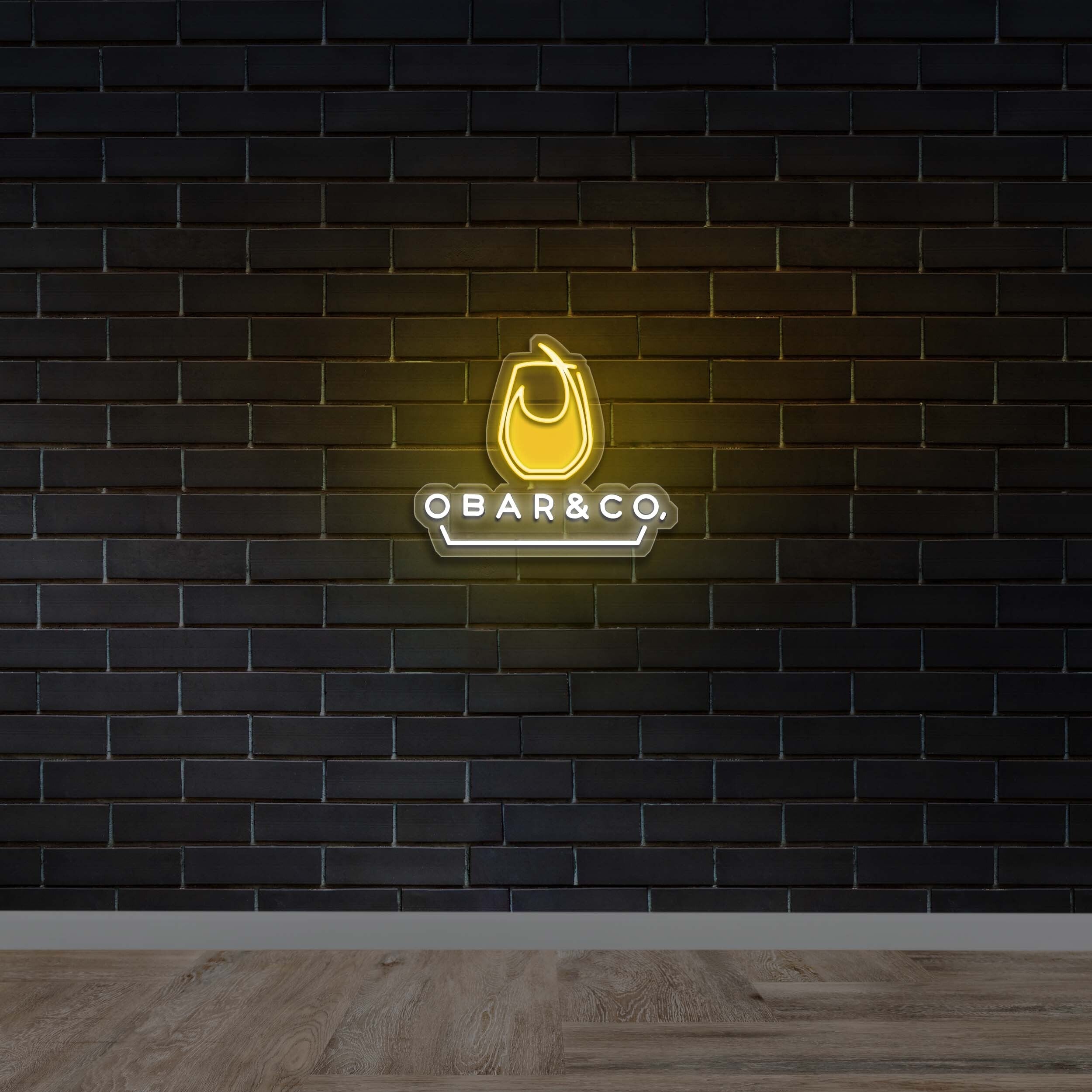 OBAR & CO. - Premium Neon Artwork