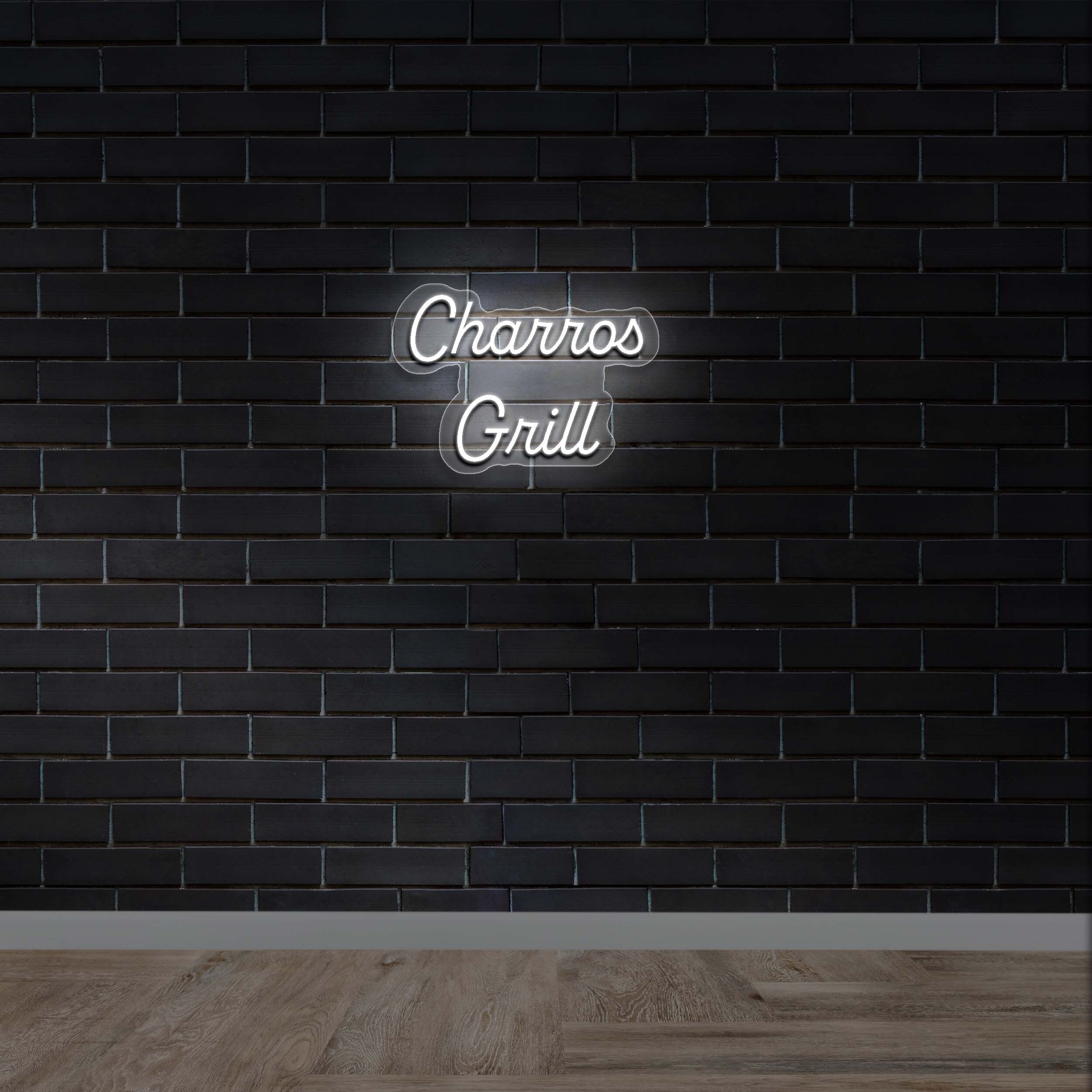 Charros Grill - Premium Neon Artwork