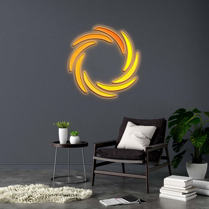 Unicity Solar logo - Premium Neon Artwork