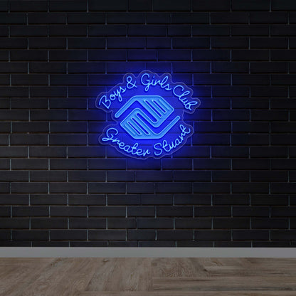 BOYS & GIRLS CLUB - Premium Neon Artwork