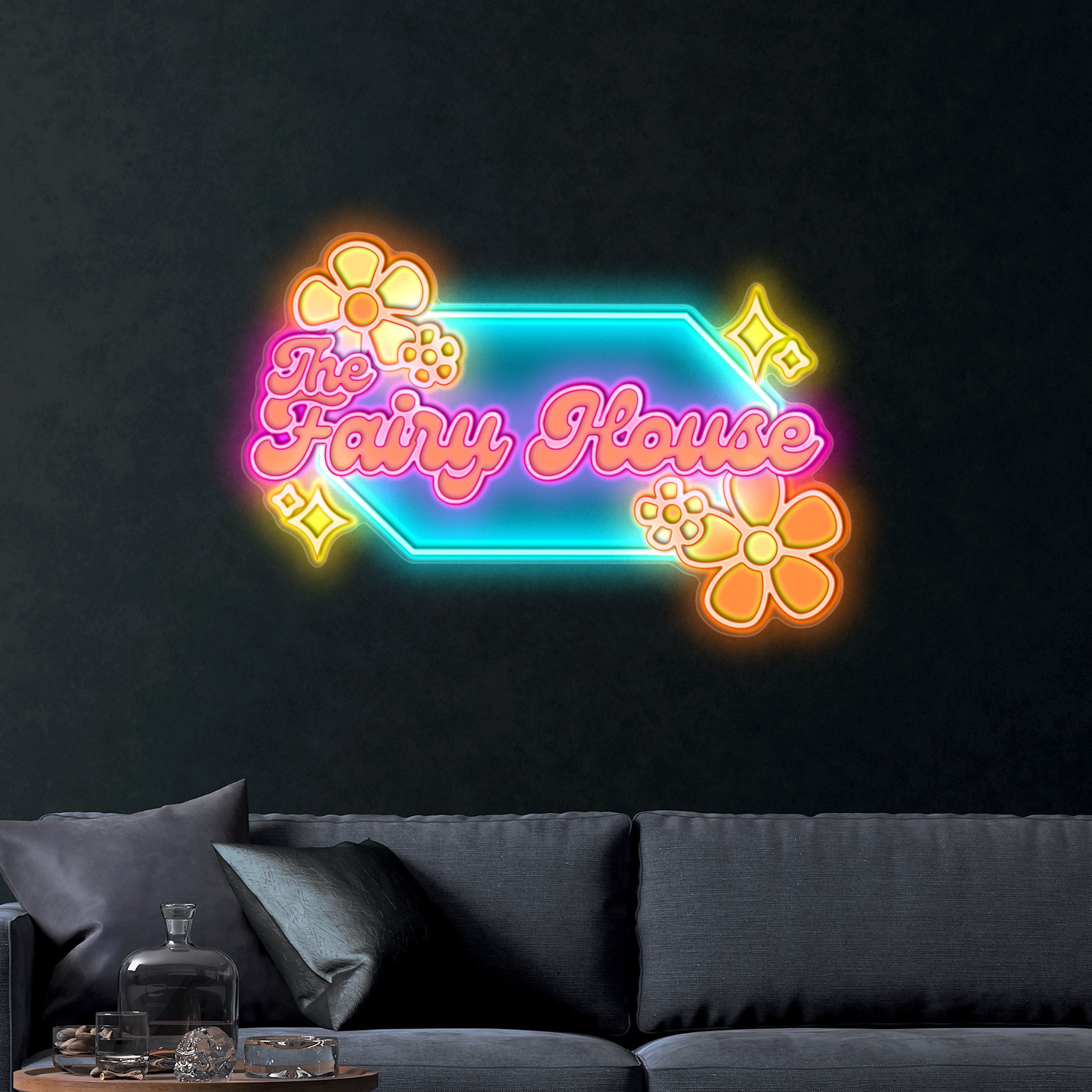 The Fairy House – Premium Neon Artwork