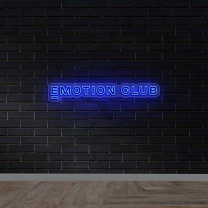 Emotion Club - Premium Neon Artwork