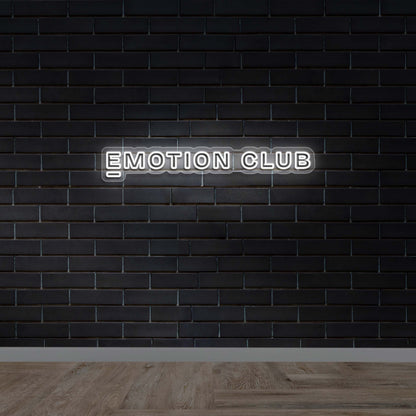 Emotion Club - Premium Neon Artwork