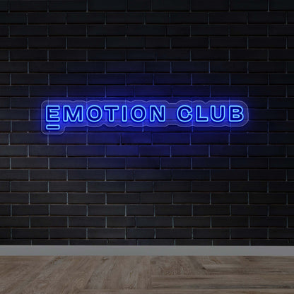 Emotion Club - Premium Neon Artwork