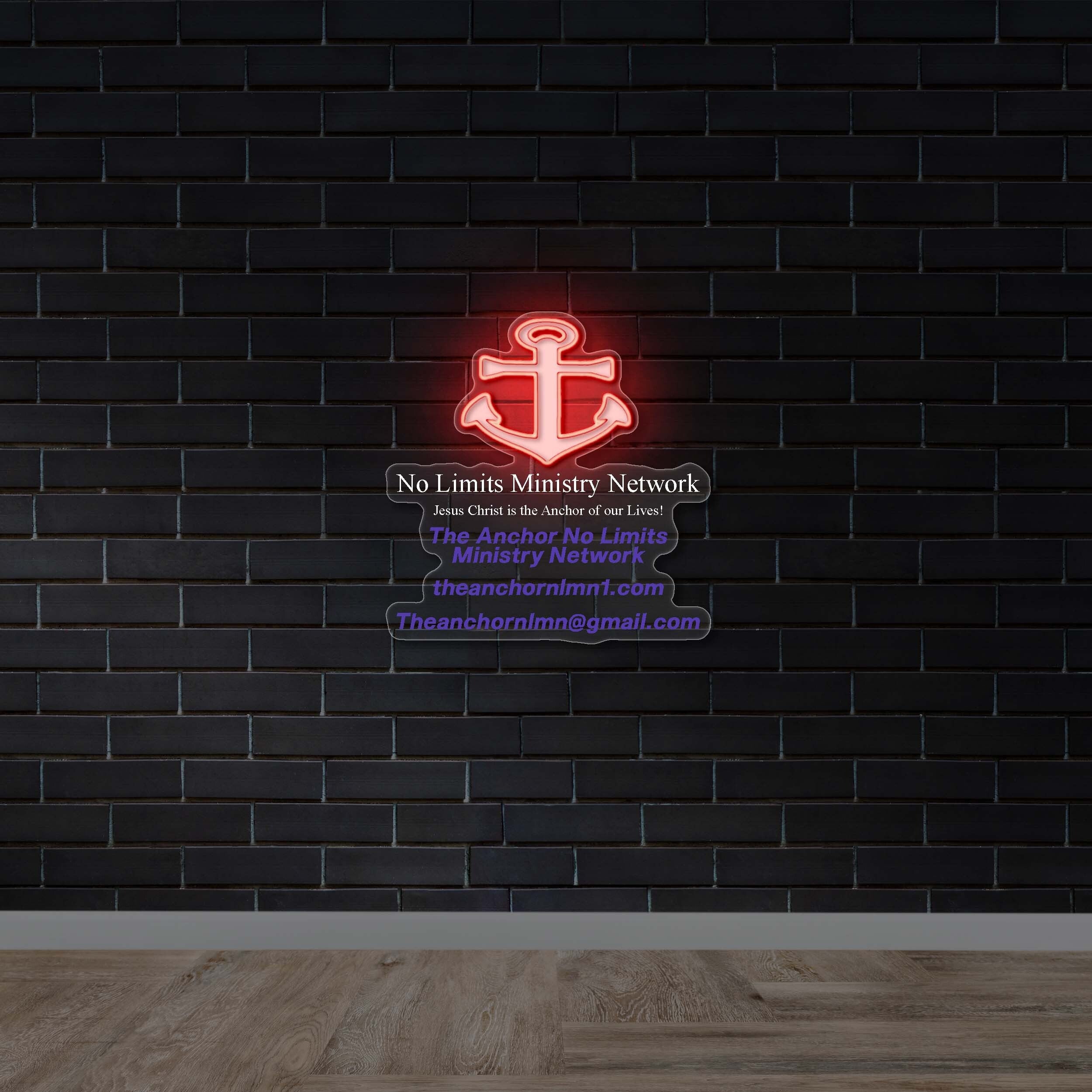 NO LIMITS MINISTRY NETWORK - Premium Neon Artwork