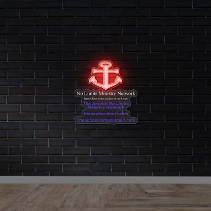 NO LIMITS MINISTRY NETWORK - Premium Neon Artwork