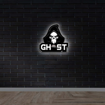 GHOST | Backlit Version- Premium Neon Artwork
