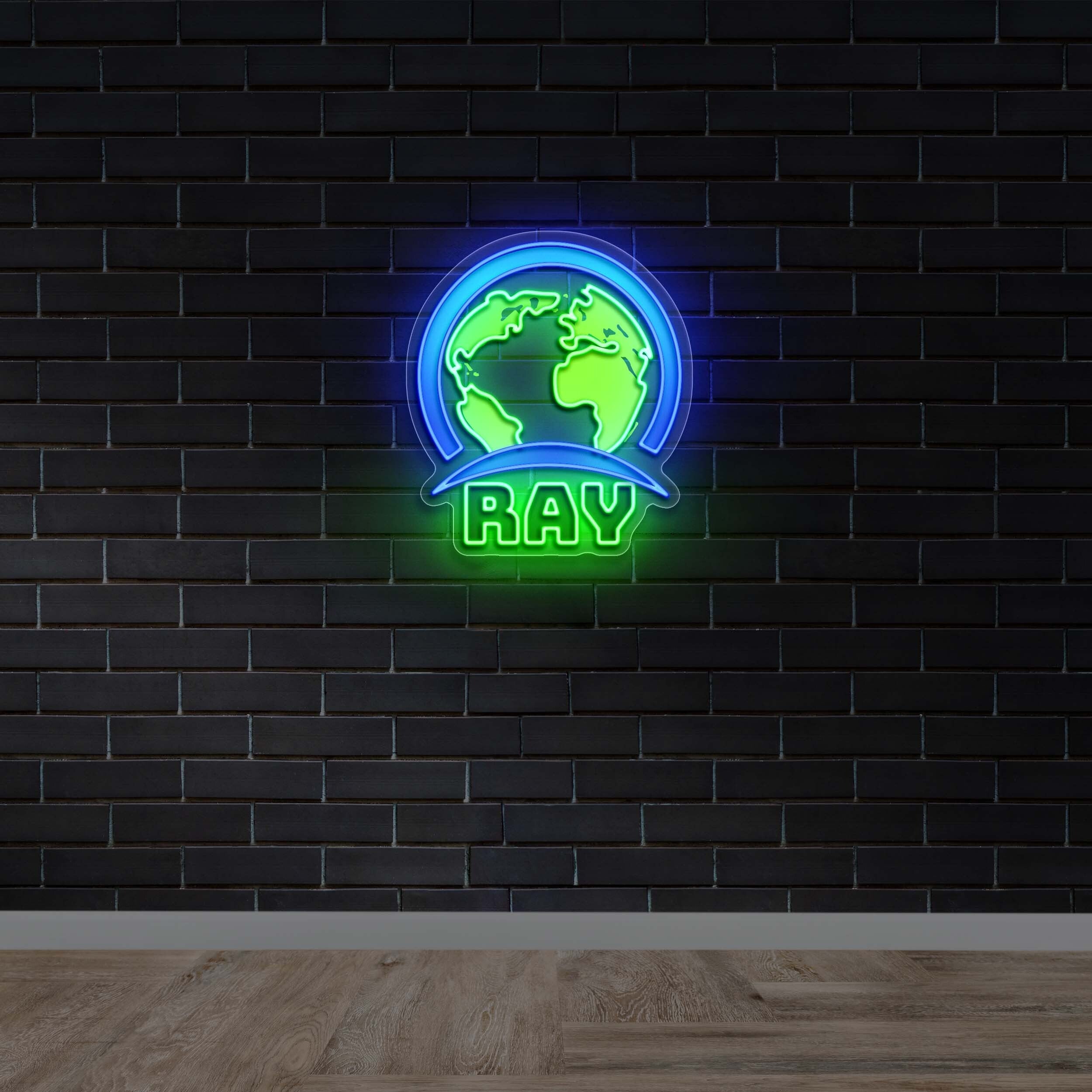RAY - Premium Neon Artwork