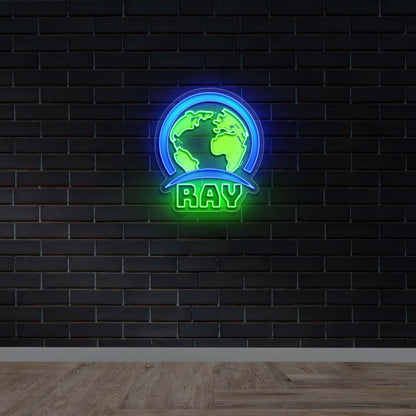 RAY - Premium Neon Artwork