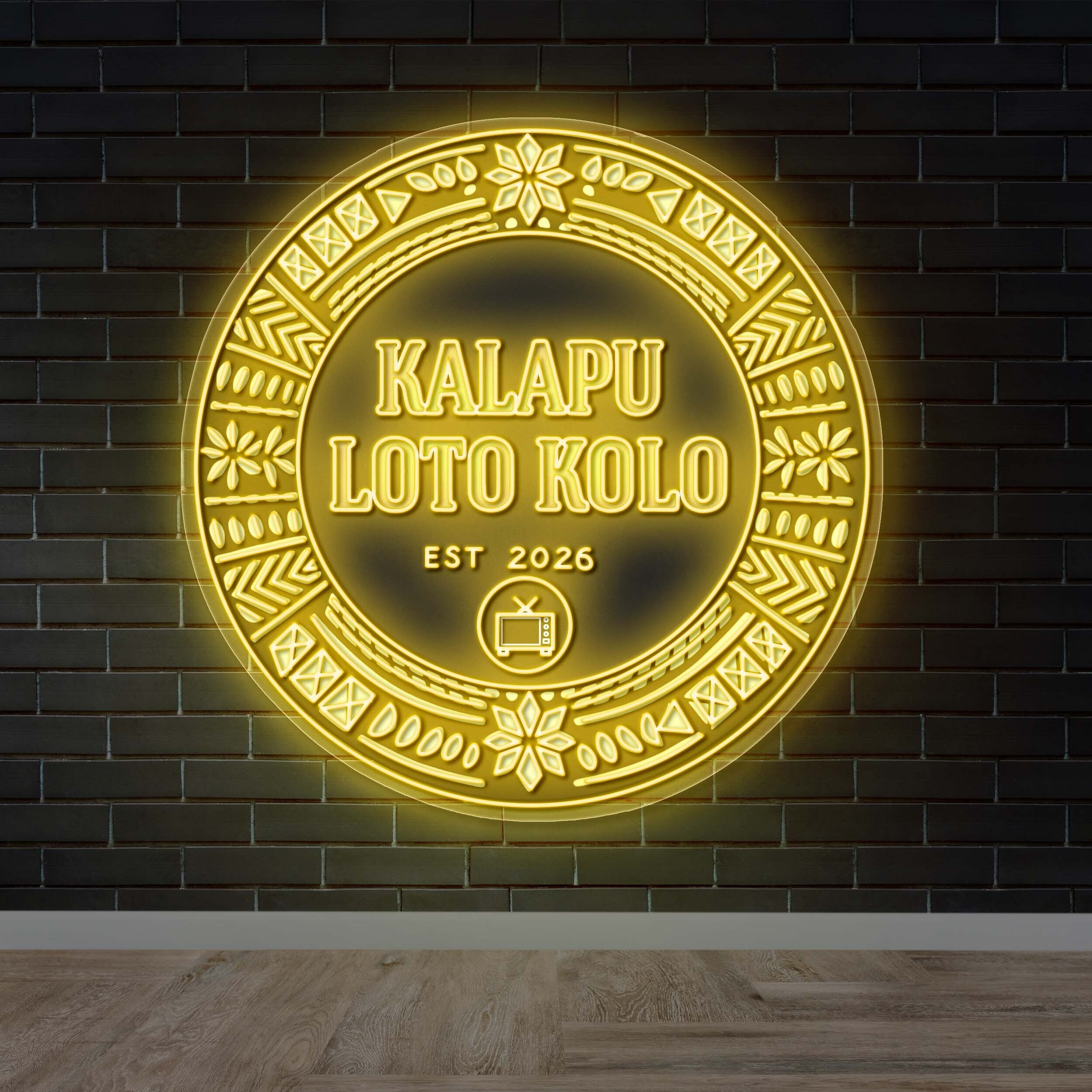 KALAPU LOTO KOLO - Premium Neon Artwork