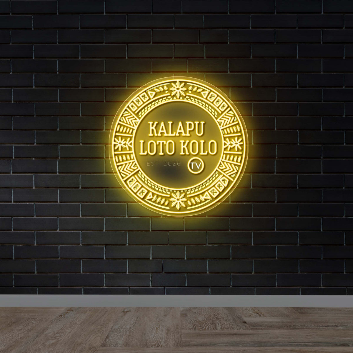KALAPU LOTO KOLO - Premium Neon Artwork