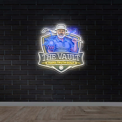 THE VAULT - Premium Neon Artwork