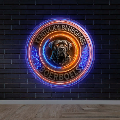 Kentucky Bluegrass Boerboels | 2nd Version - Premium Neon Artwork