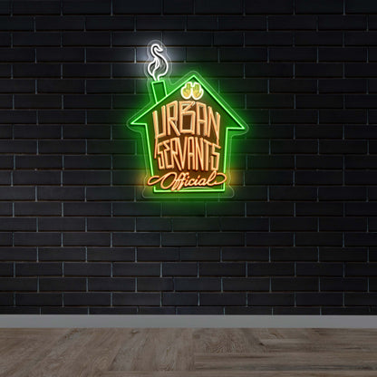 Urban Servants Official - Premium Neon Artwork