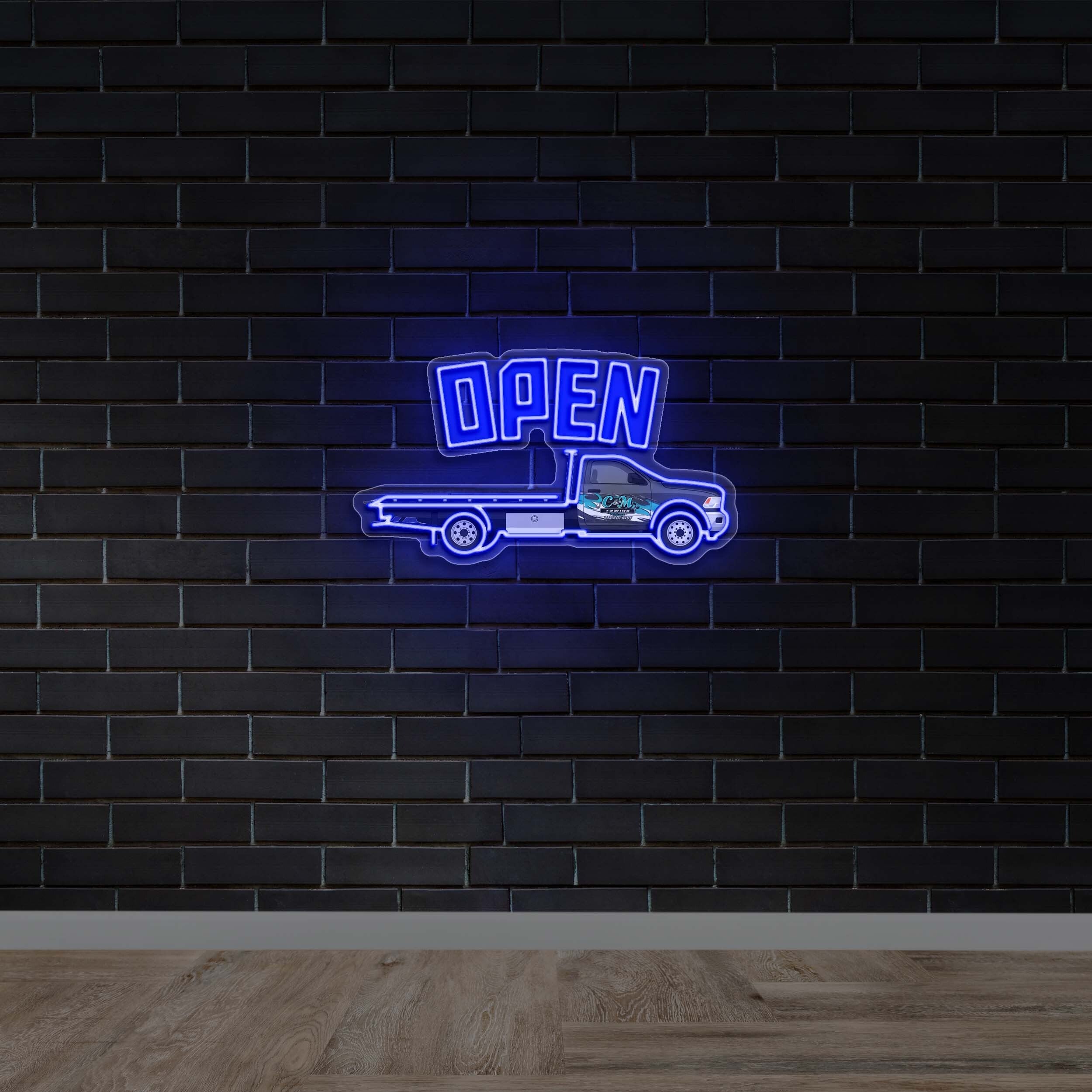 OPEN - Premium Neon Artwork