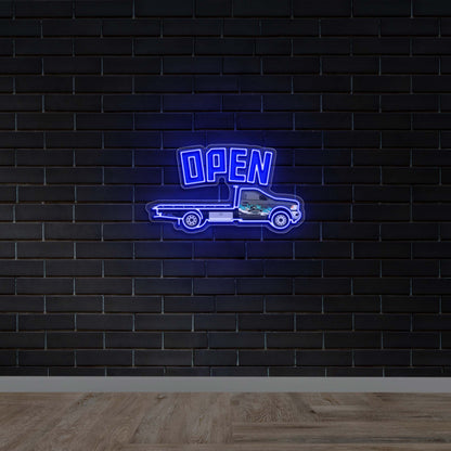 OPEN - Premium Neon Artwork