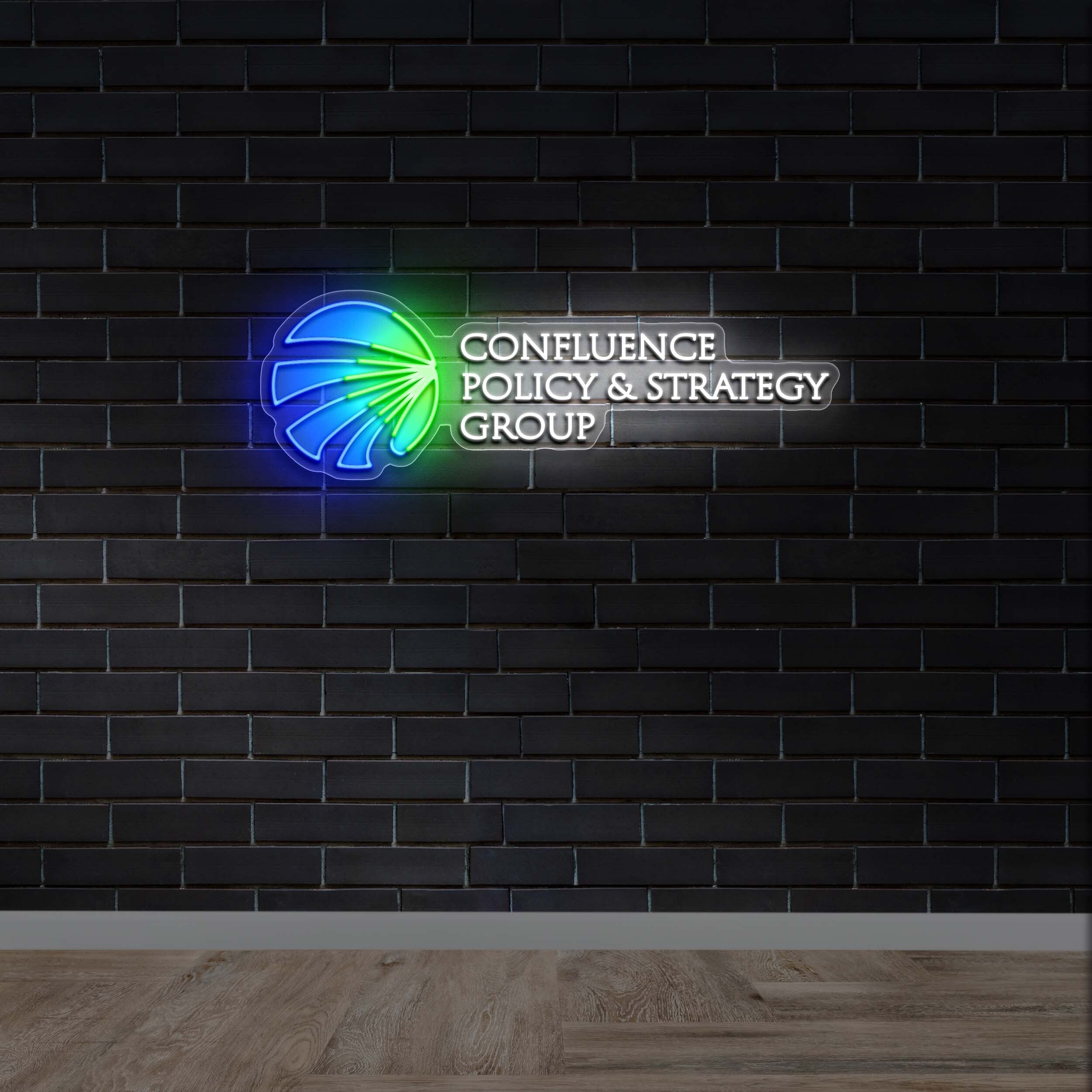 CONFLUENCE POLICY & STRATEGY GROUP - Premium Neon Artwork