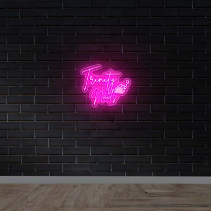 Trinity 💅 Nails - Premium Neon Artwork