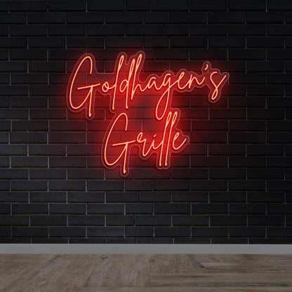 Goldhagen's Grille - Premium Neon Artwork